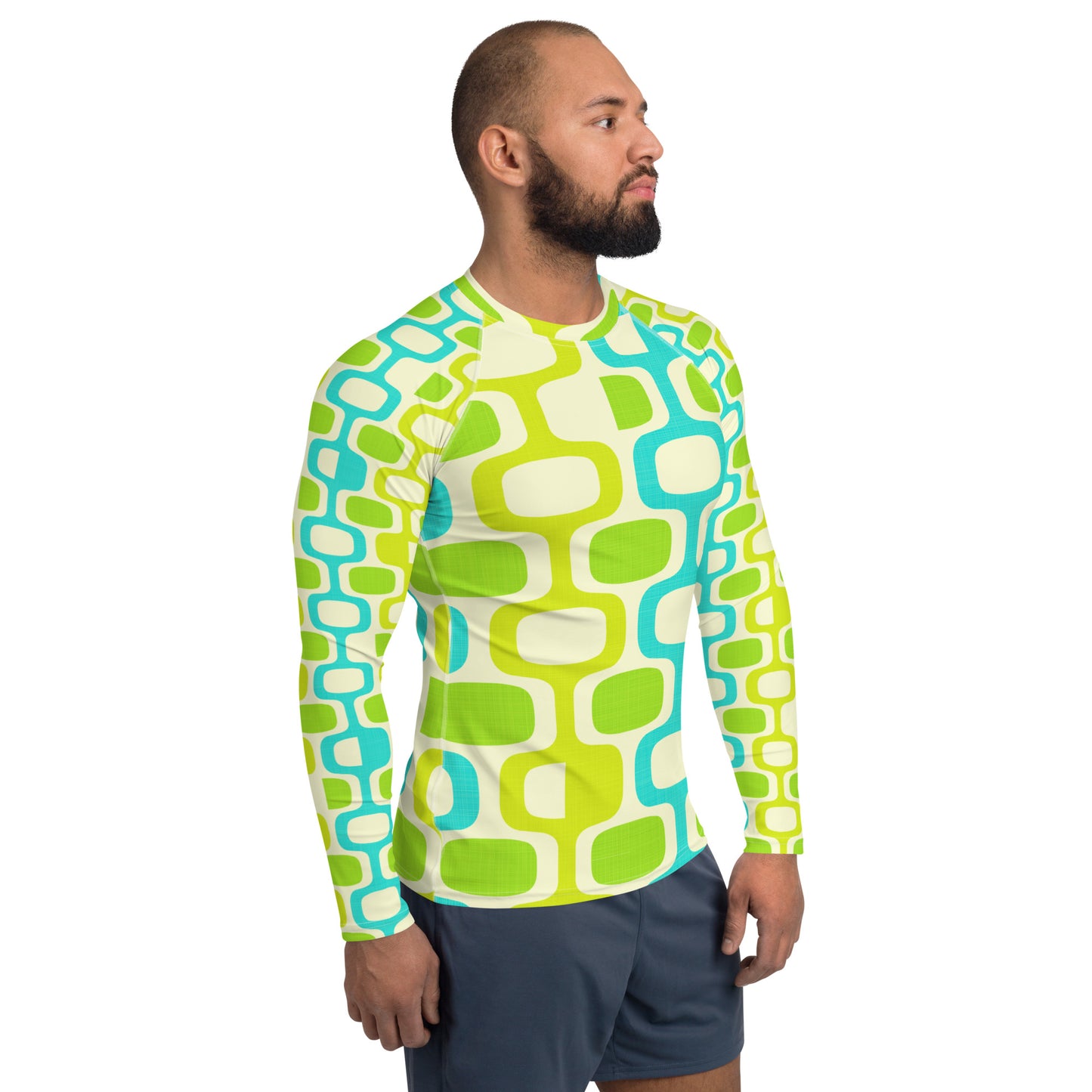 WhatCo Bright Spring Men's Rash Guard
