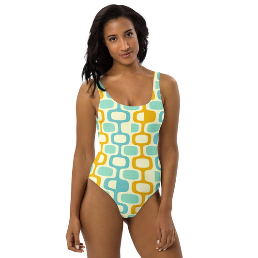 Marigold Lagoon Whatco One-Piece Swimsuit