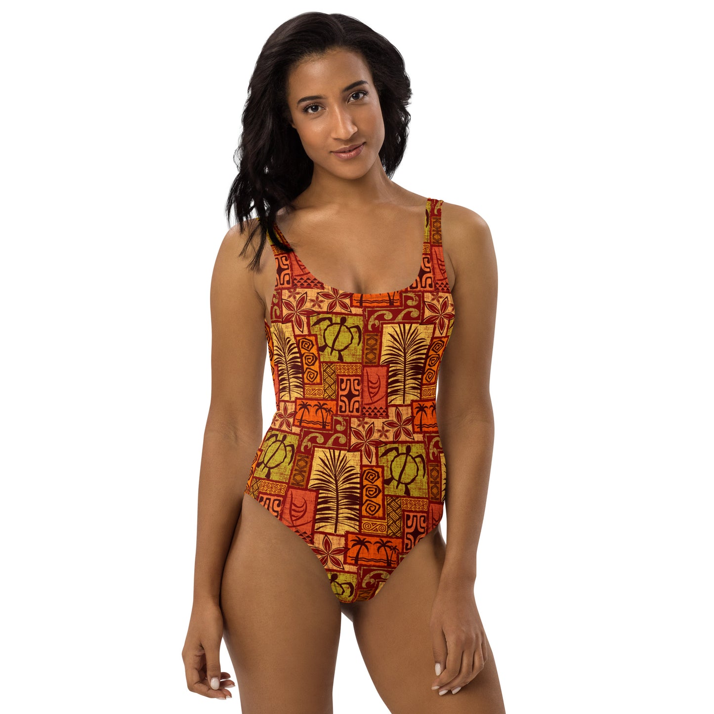 Red Moku Malihini One-Piece Swimsuit