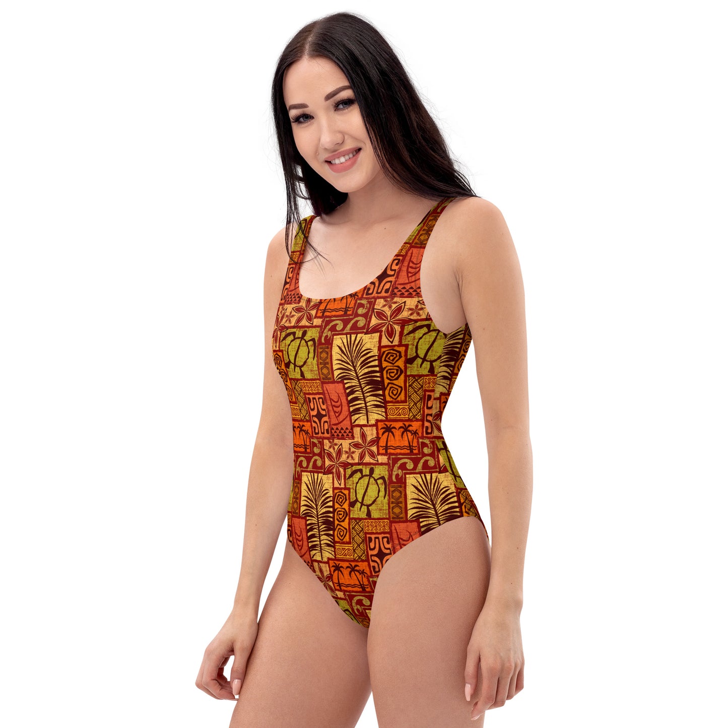 Red Moku Malihini One-Piece Swimsuit