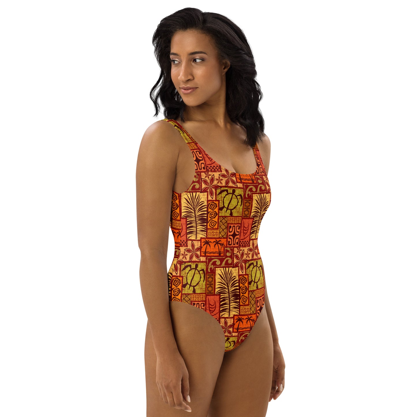 Red Moku Malihini One-Piece Swimsuit
