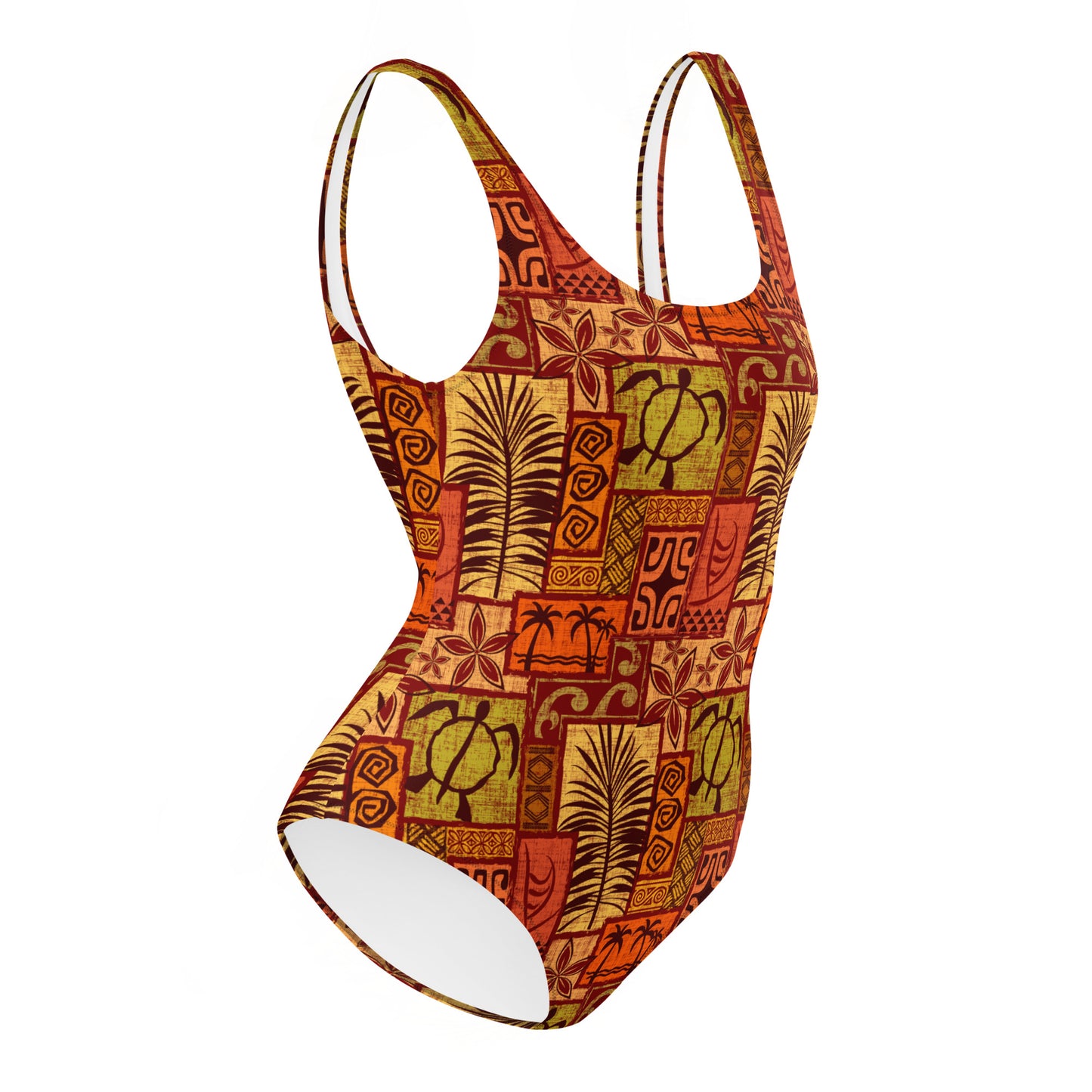 Red Moku Malihini One-Piece Swimsuit