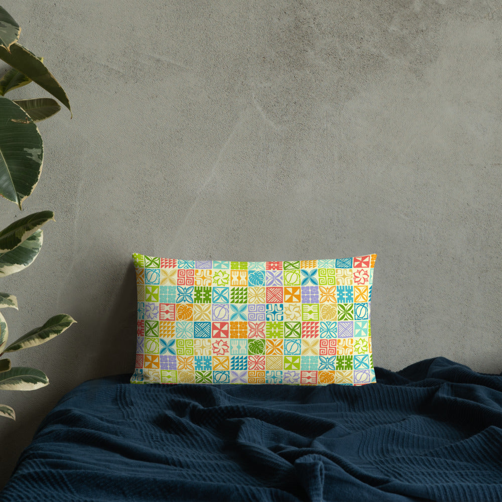 Palaka Palette Pastel Premium Pillow