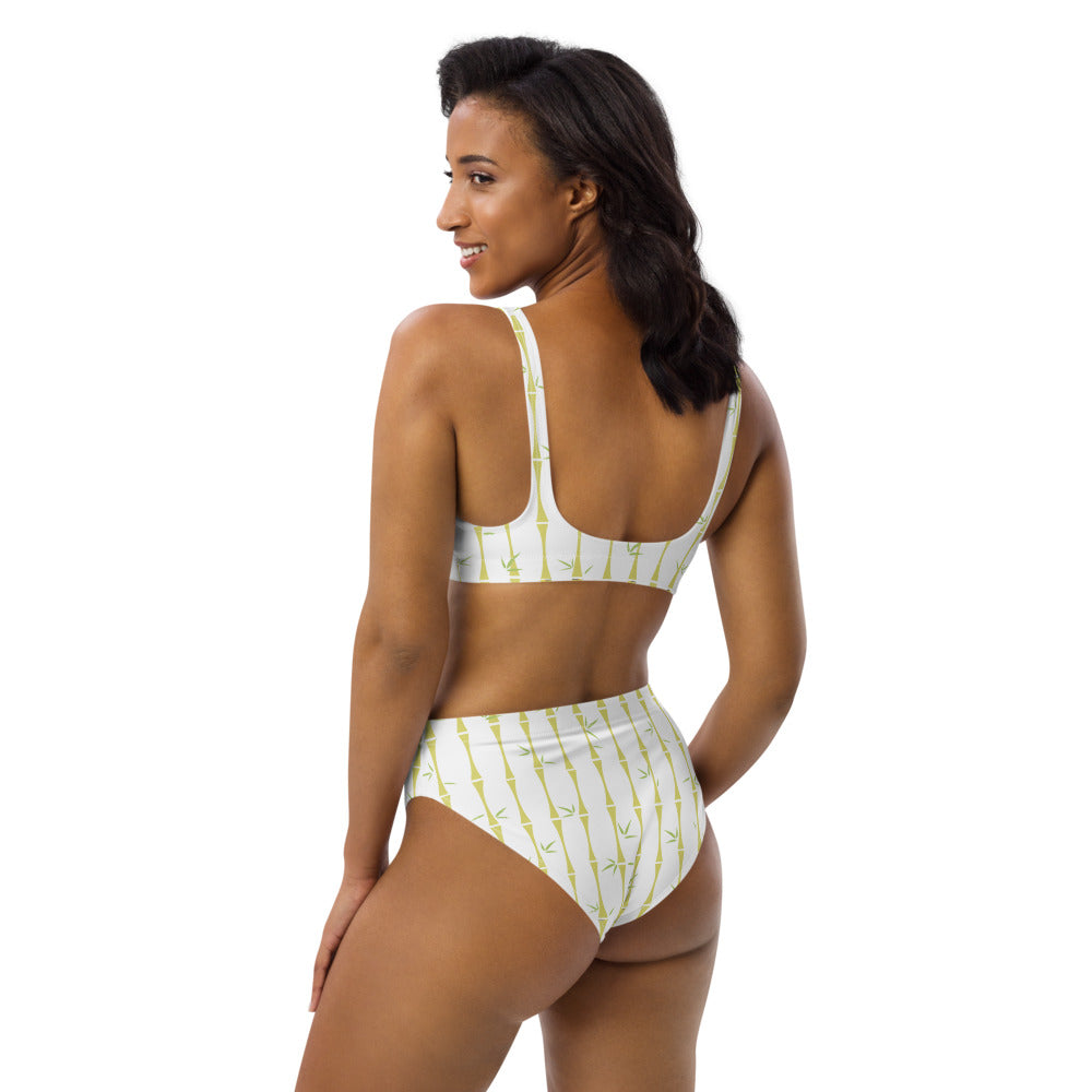 Bamboo by MadTropic Recycled high-waisted bikini - The Mad Tropic