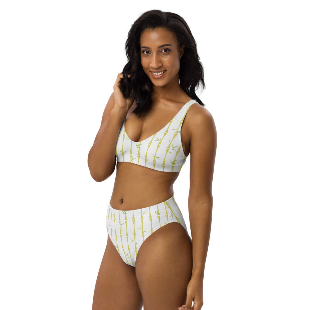Bamboo by MadTropic Recycled high-waisted bikini - The Mad Tropic