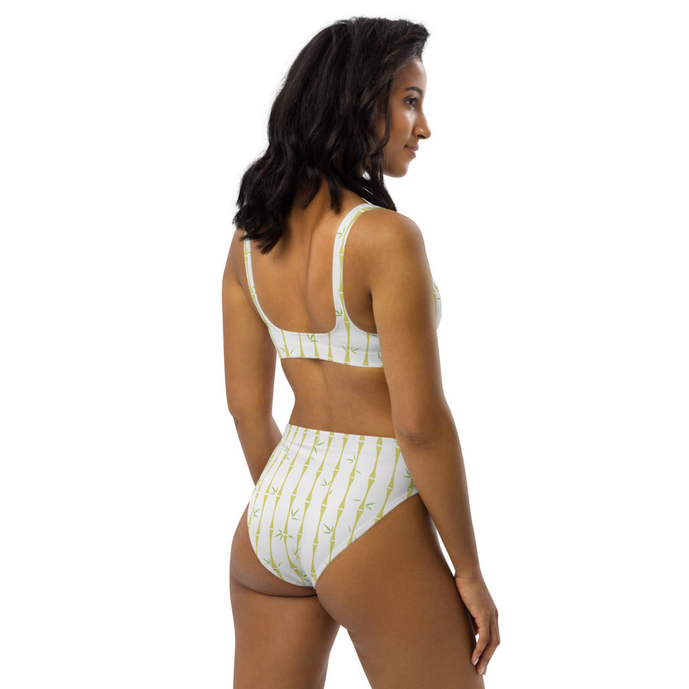Bamboo by MadTropic Recycled high-waisted bikini - The Mad Tropic