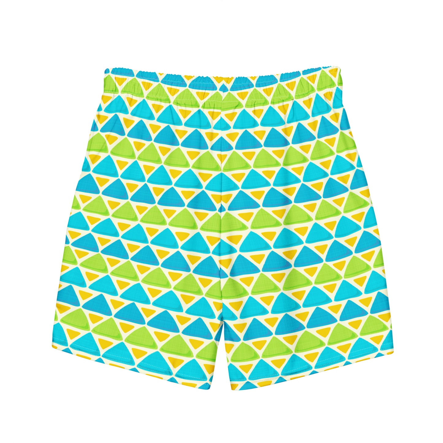 Sunny Blue Shark Kisses Men's swim trunks