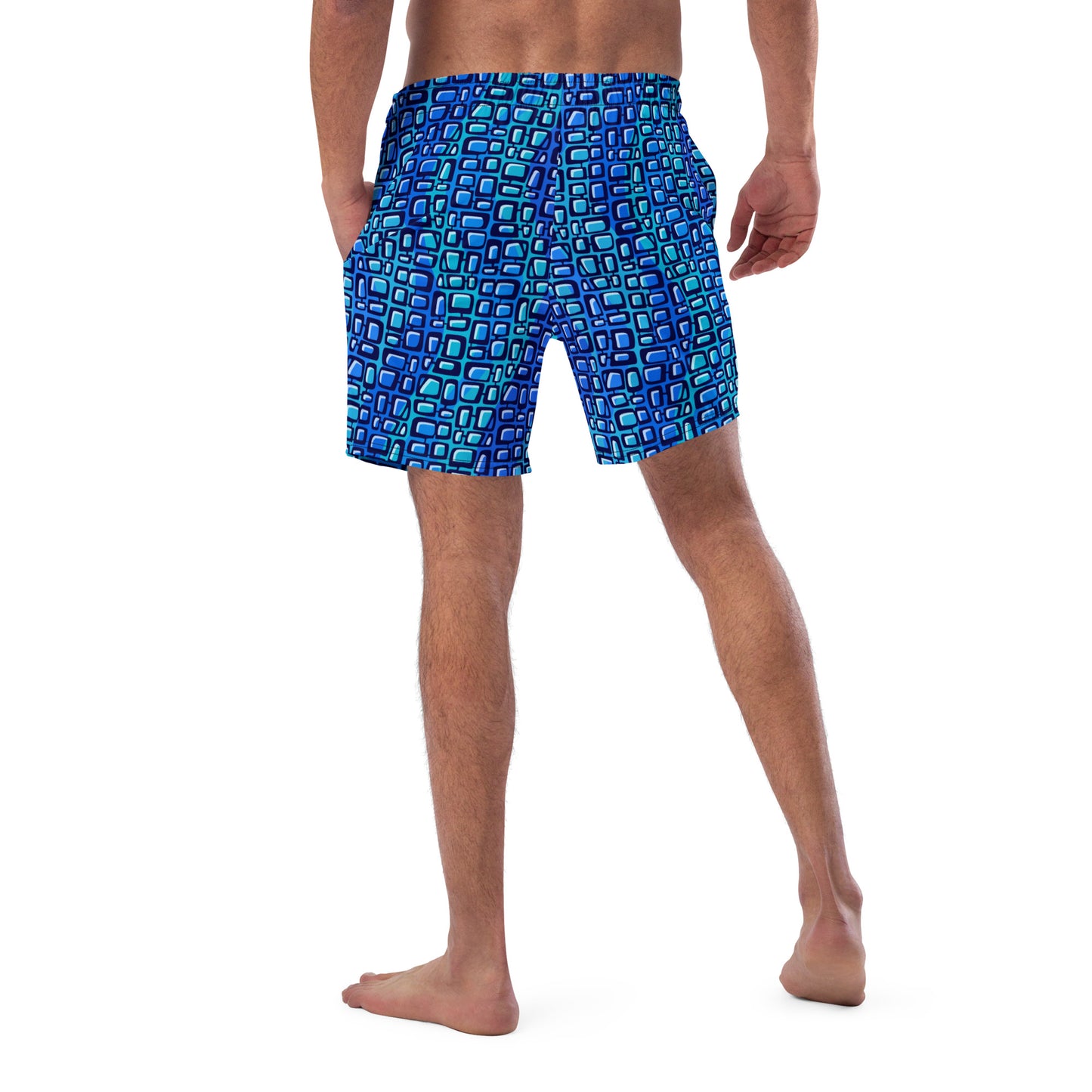 Deep Tiki Wave Men's swim trunks
