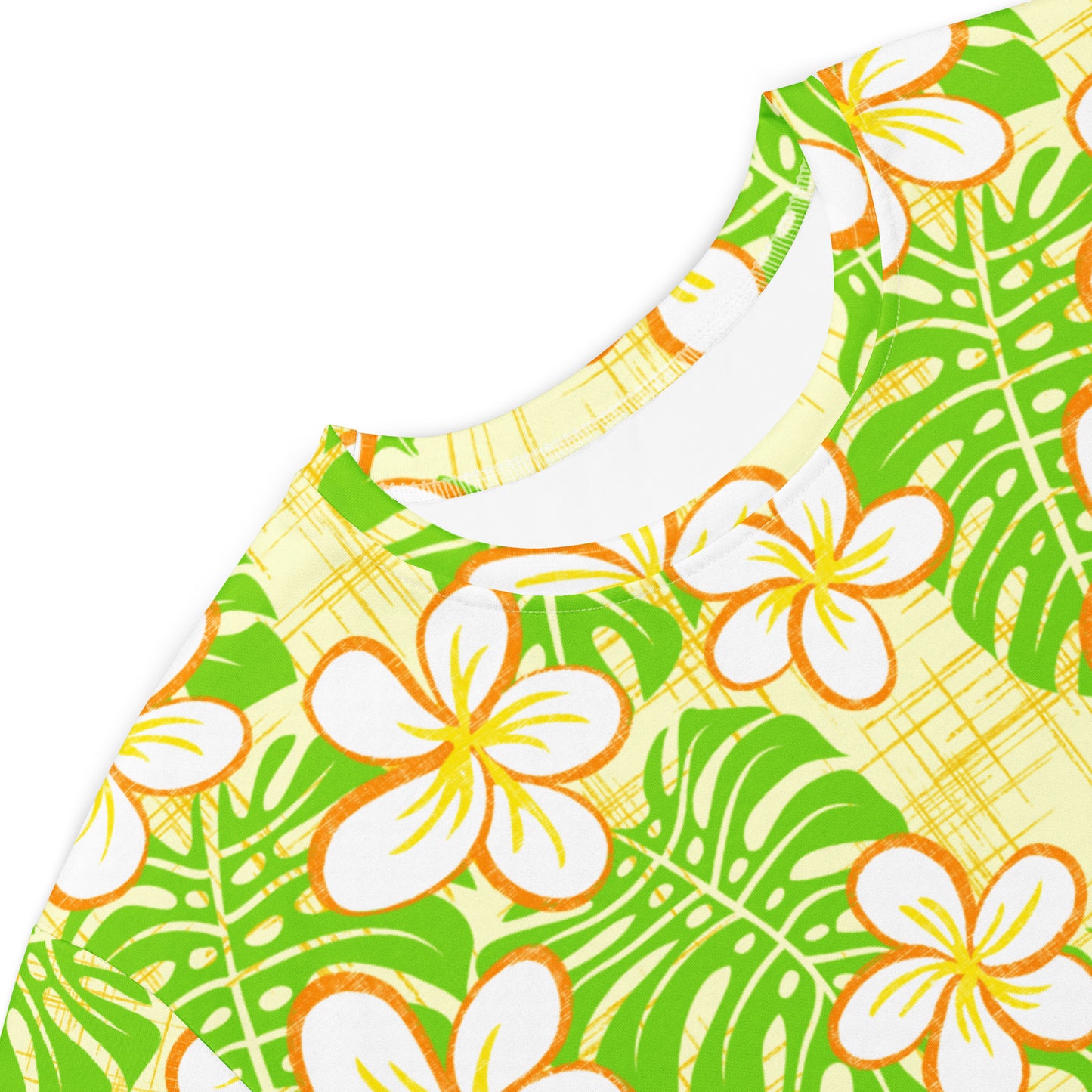 Garden Edge Summer Beach T-shirt dress