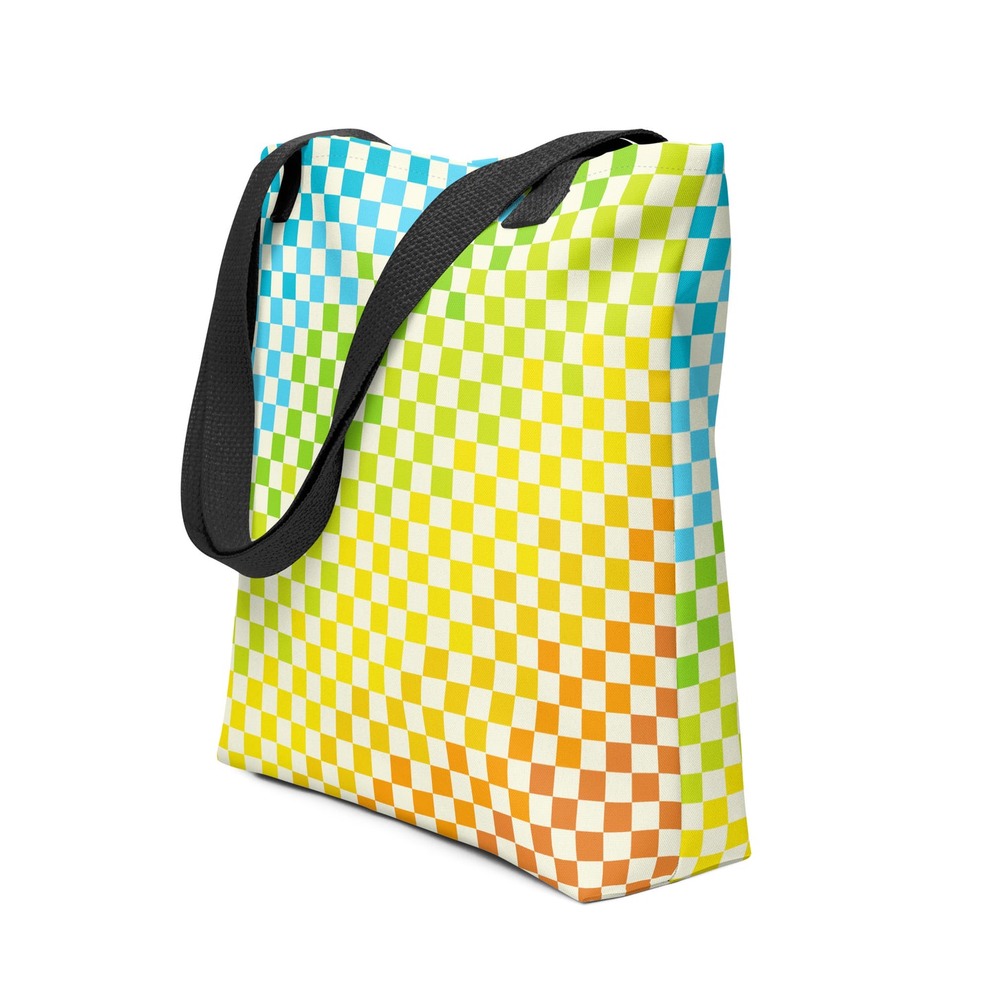 Warm & Cool Check Tote bag