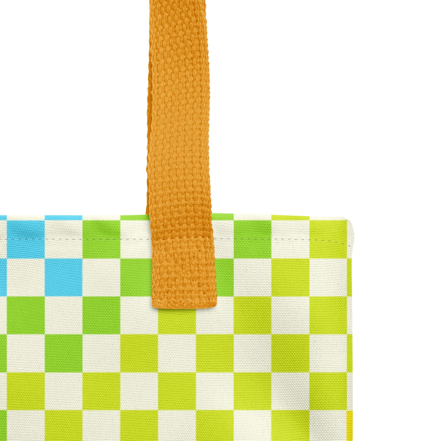 Warm & Cool Check Tote bag