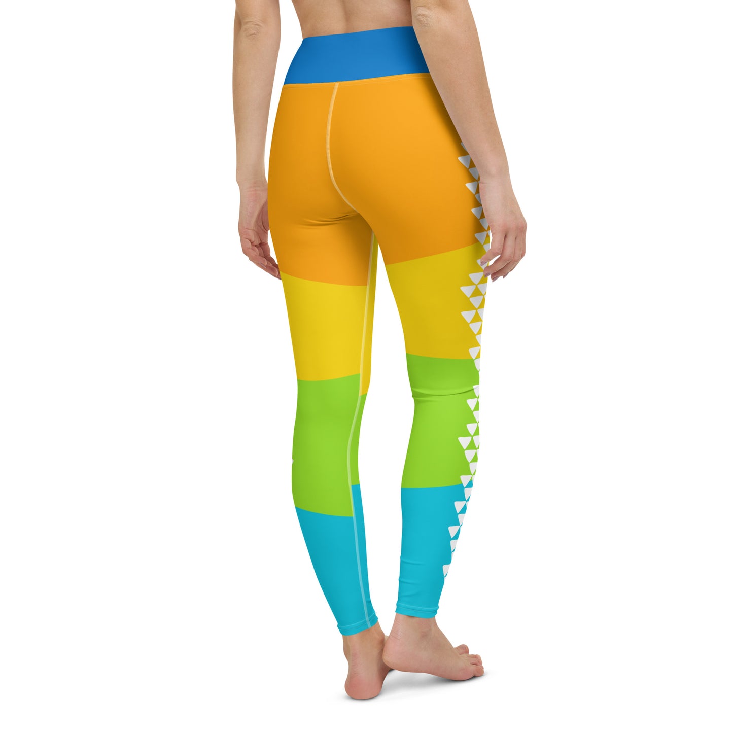 Sharktooth Tropic Yoga Leggings