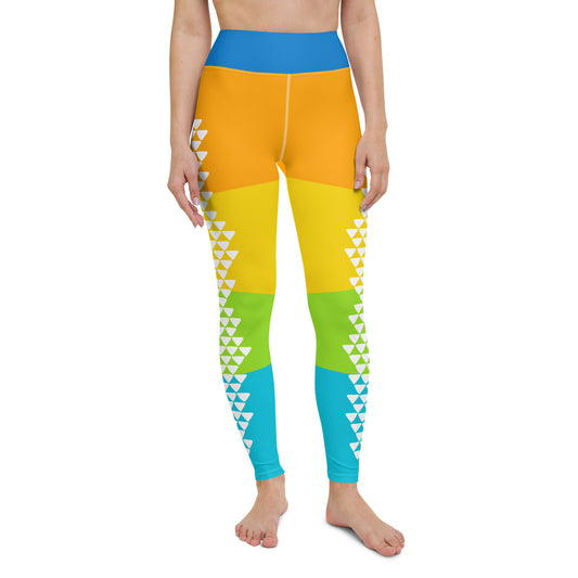Sharktooth Tropic Yoga Leggings