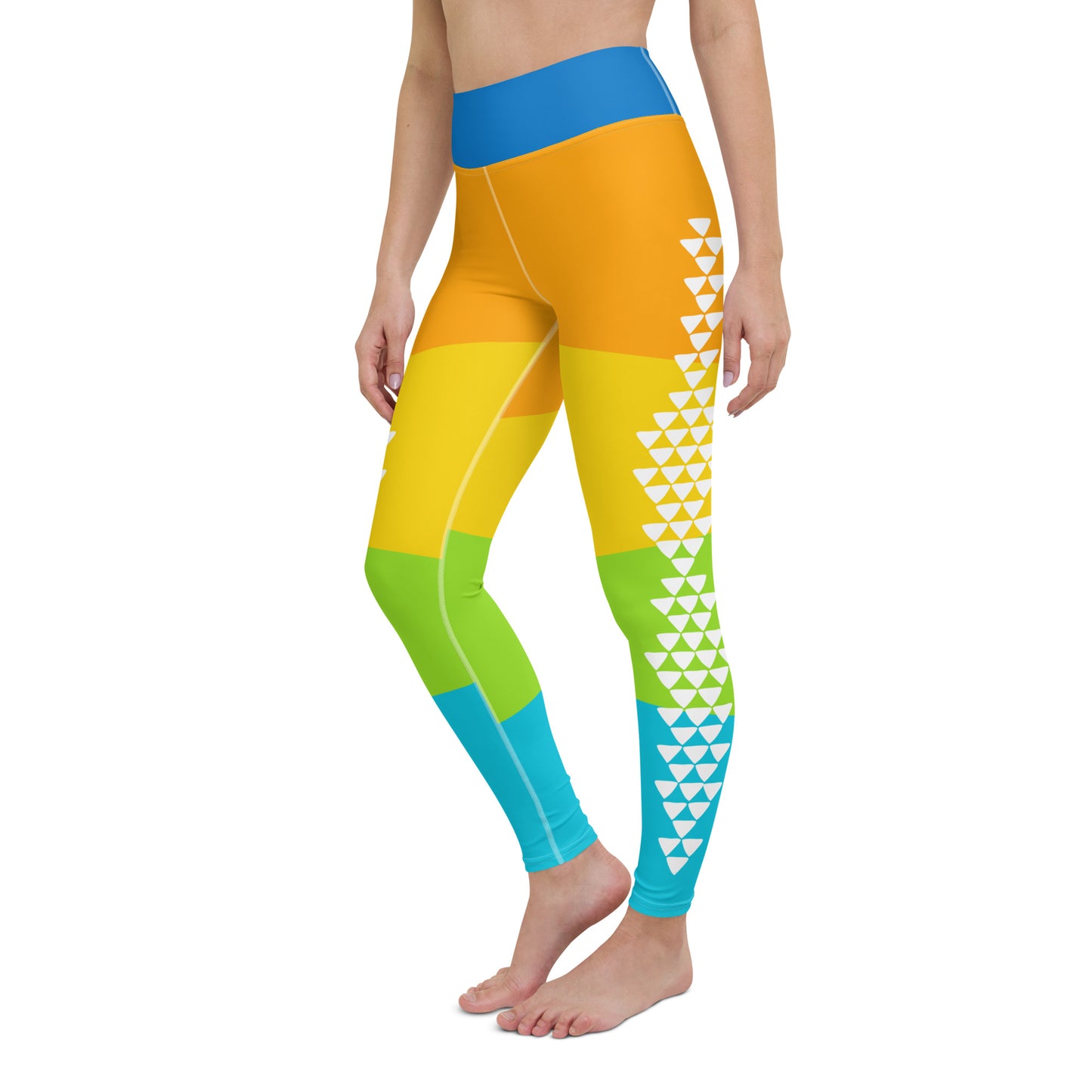 Sharktooth Tropic Yoga Leggings
