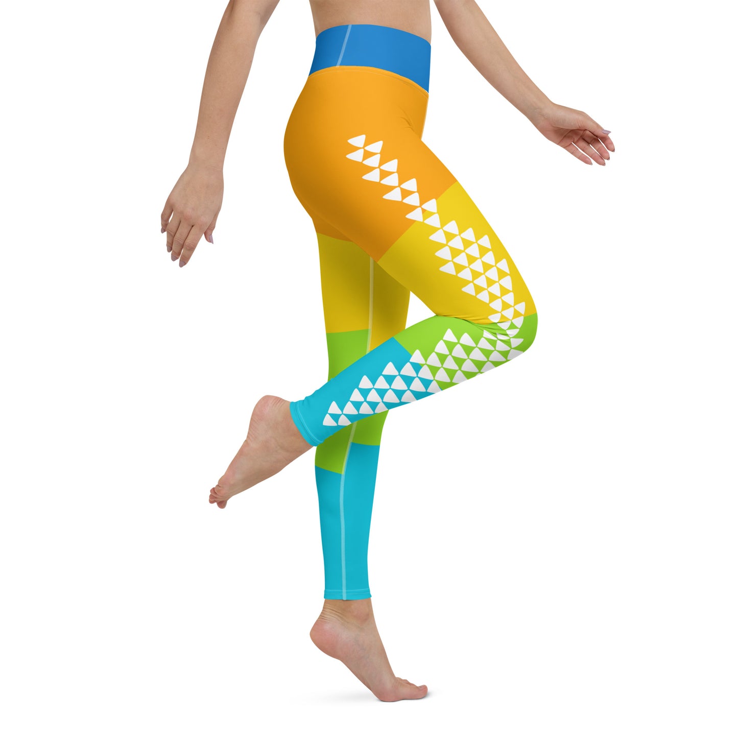 Sharktooth Tropic Yoga Leggings