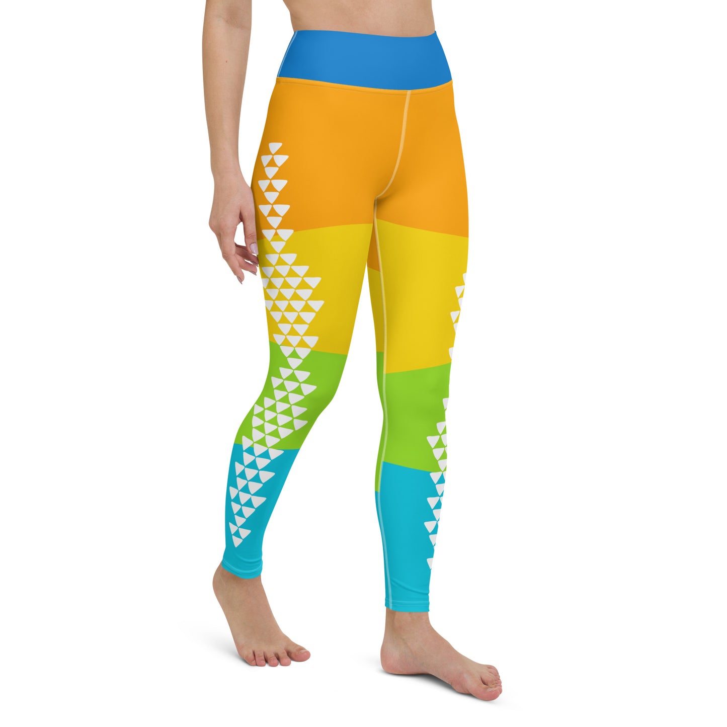 Sharktooth Tropic Yoga Leggings