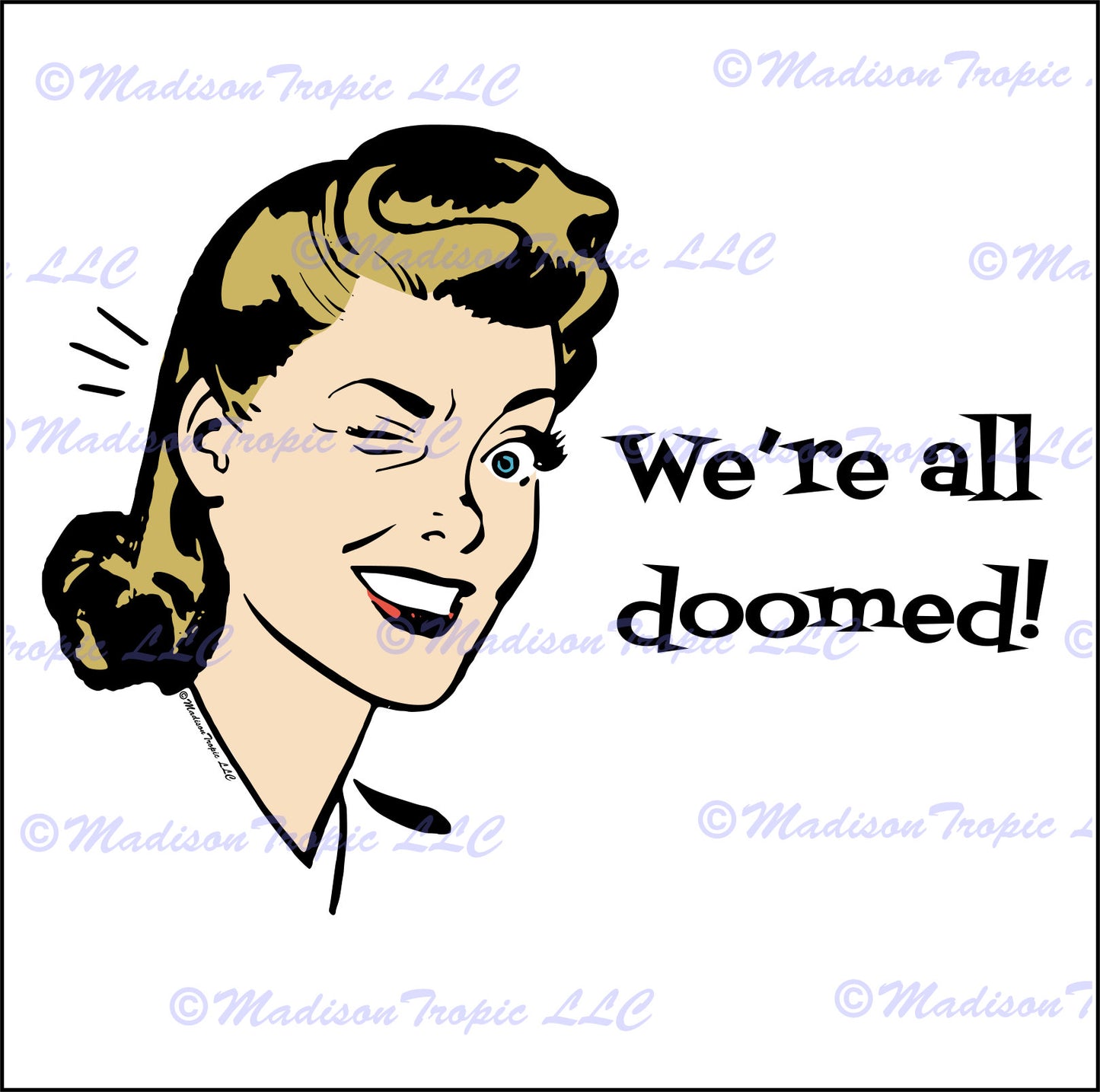 All Doom Short-Sleeve Unisex T-Shirt - The Mad Tropic