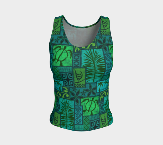 Moku Malihini Fitted Tank Top - The Mad Tropic