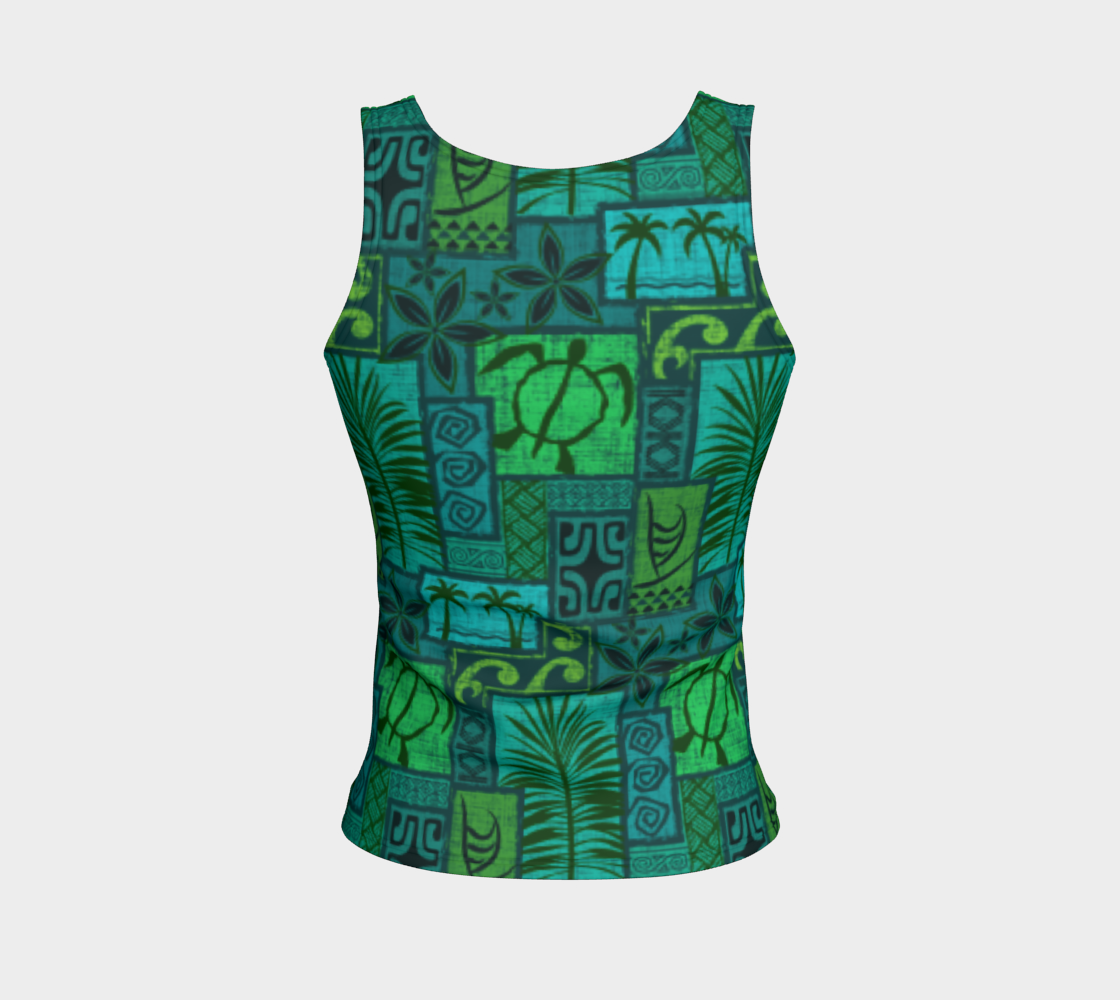 Moku Malihini Fitted Tank Top - The Mad Tropic