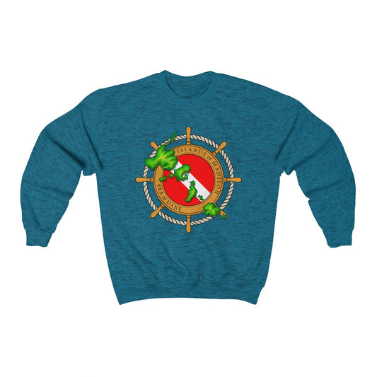 MadisonTropic Diver Unisex Heavy Blend™ Crewneck Sweatshirt - The Mad Tropic