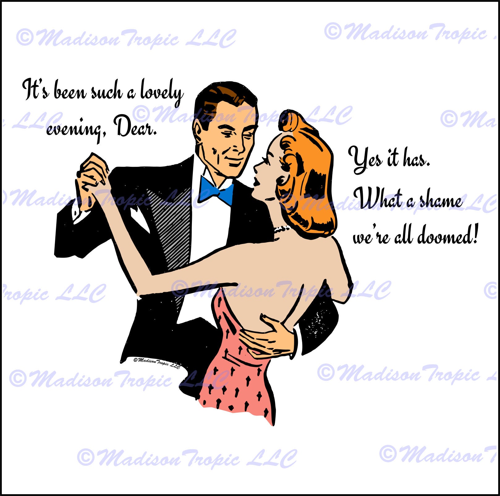 Dancing Doom Short-Sleeve Unisex T-Shirt - The Mad Tropic