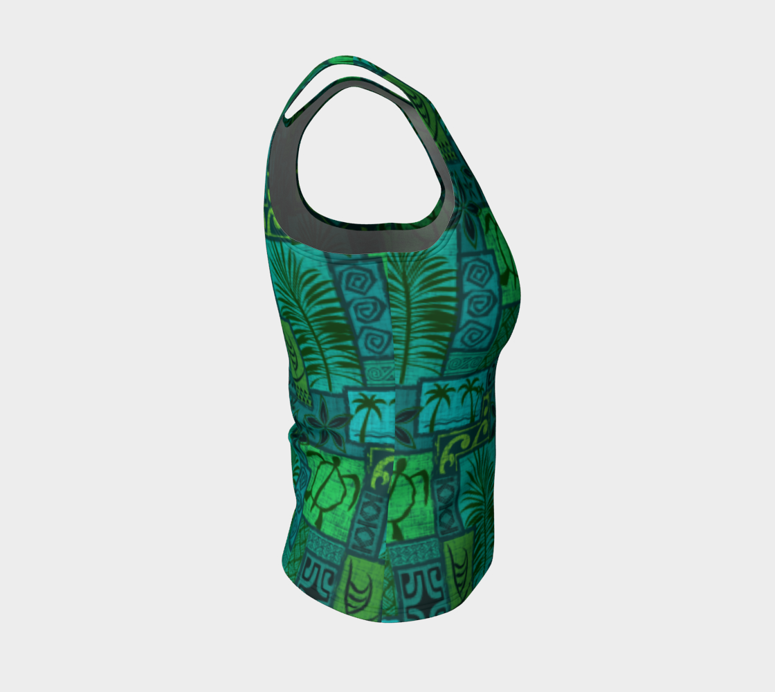 Moku Malihini Fitted Tank Top - The Mad Tropic