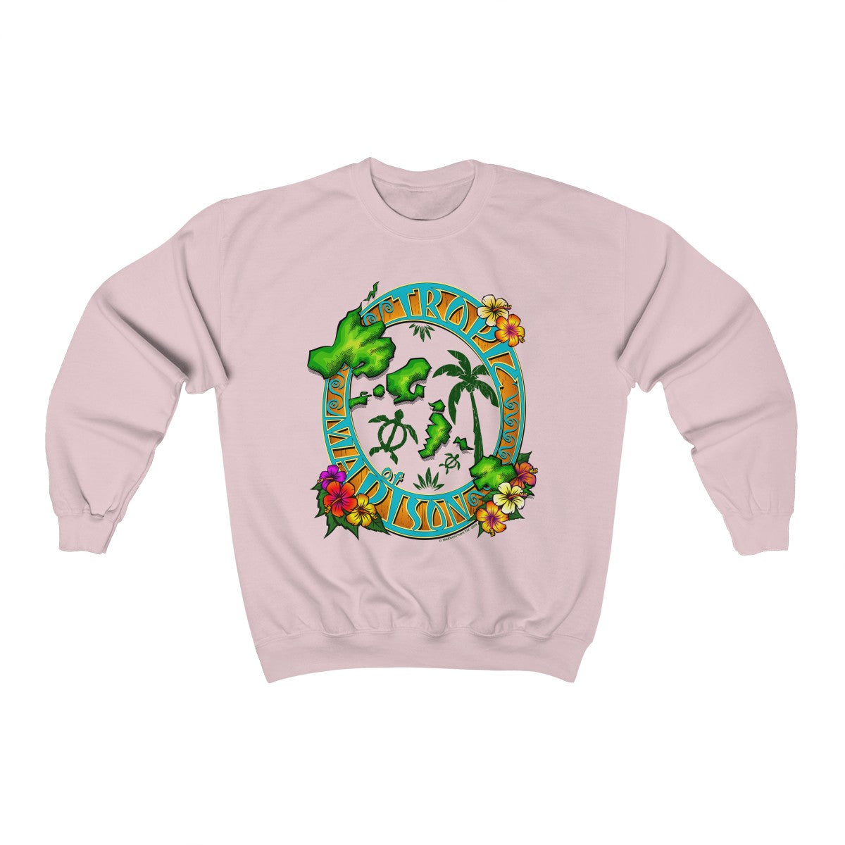 Tropic of Madison Unisex Heavy Blend™ Crewneck Sweatshirt - The Mad Tropic