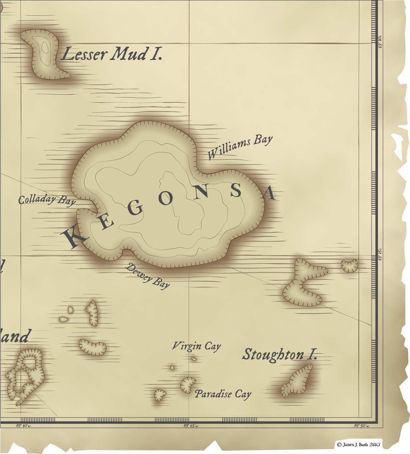 A Chart of the Madison Islands and Greater Dane Archipelago - The Mad Tropic