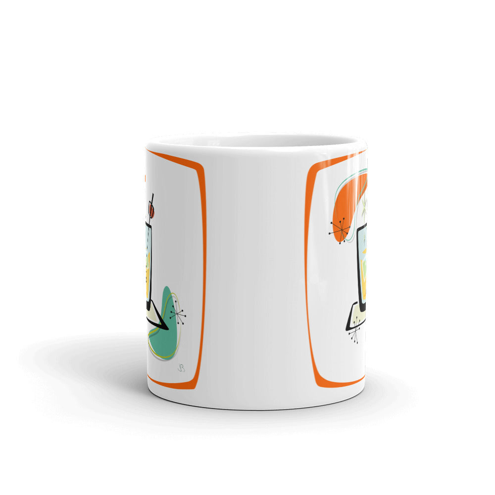 Cocktail Mug orange frame - The Mad Tropic