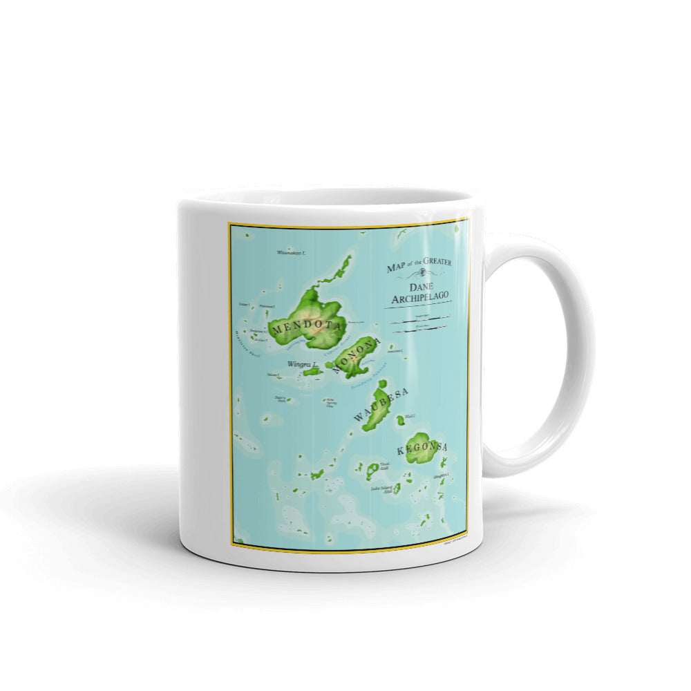 Archipelago Map Mug - The Mad Tropic