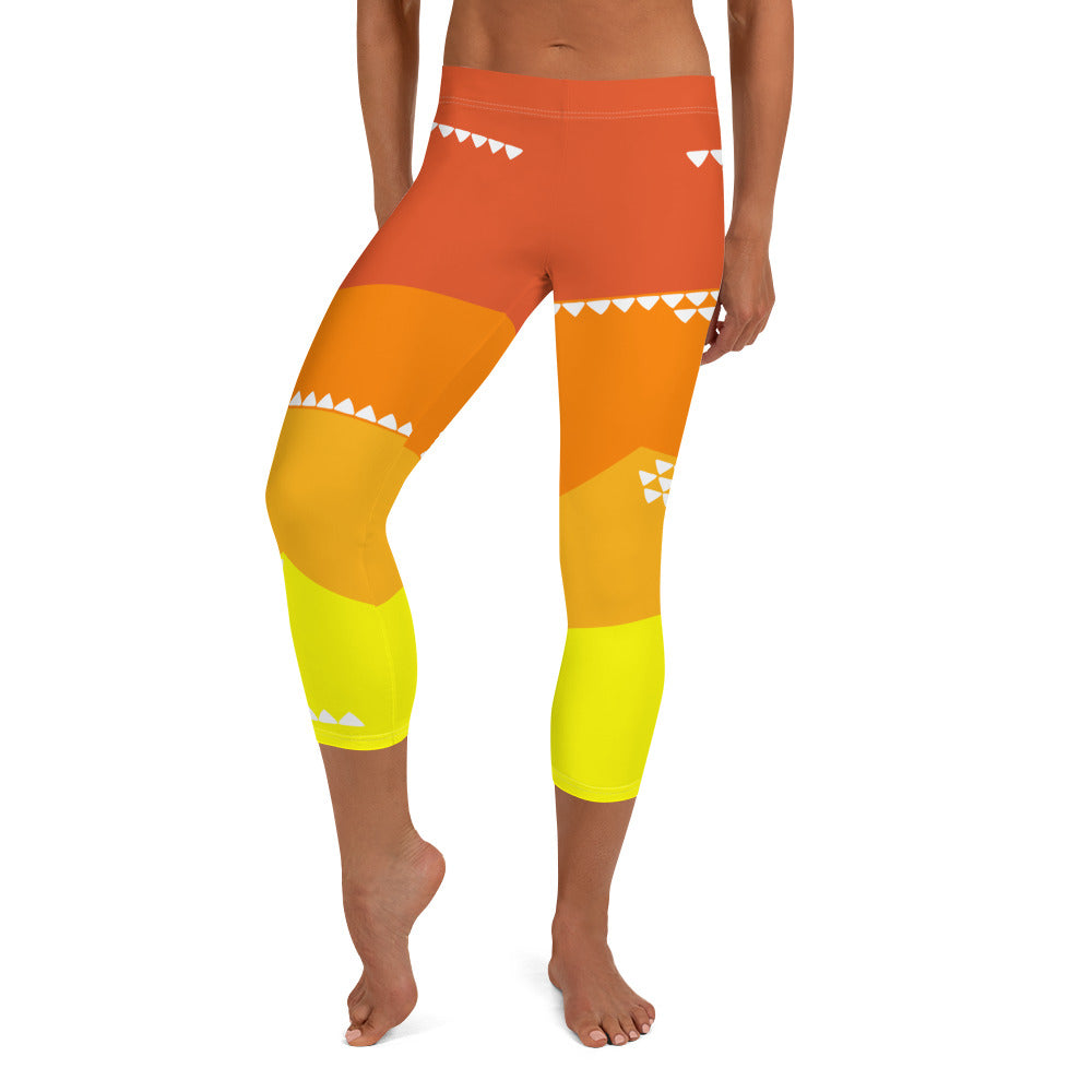 Mesa Sunset Capri Leggings - The Mad Tropic