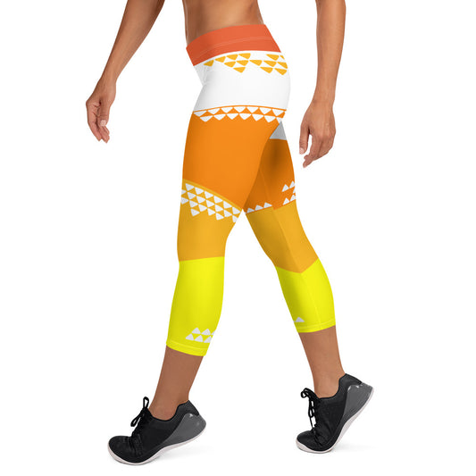 Rise & Shine Capri Leggings - The Mad Tropic