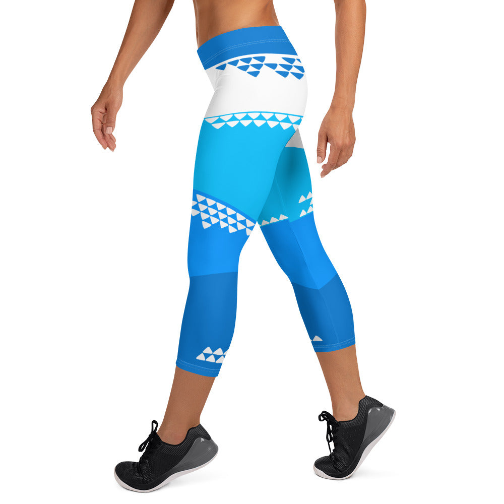 Dive Day Capri Leggings - The Mad Tropic