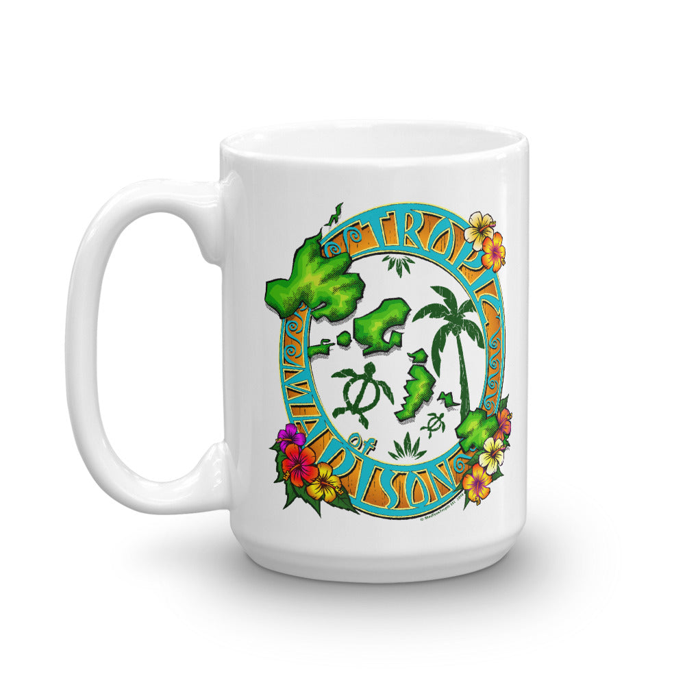 Tropic of Madison Luau Mug - The Mad Tropic