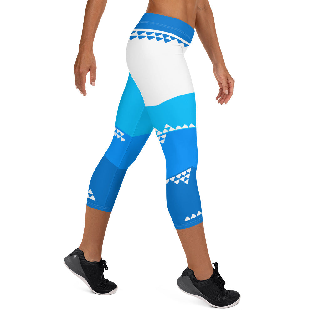 Dive Day Capri Leggings - The Mad Tropic