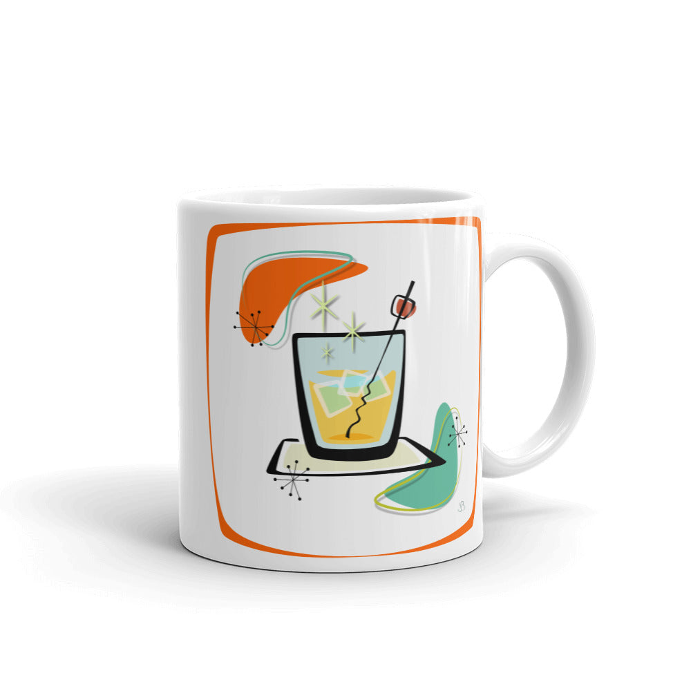 Cocktail Mug orange frame - The Mad Tropic