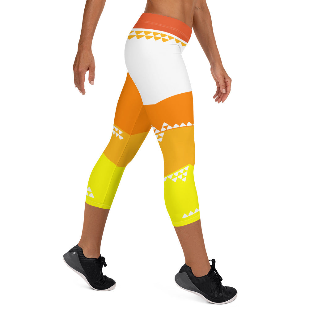 Rise & Shine Capri Leggings - The Mad Tropic