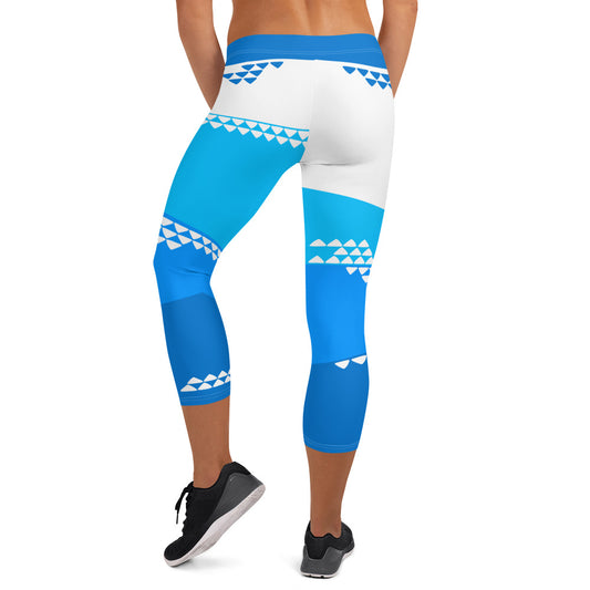 Dive Day Capri Leggings - The Mad Tropic