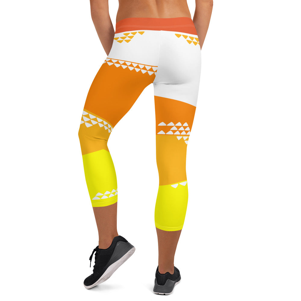 Rise & Shine Capri Leggings - The Mad Tropic