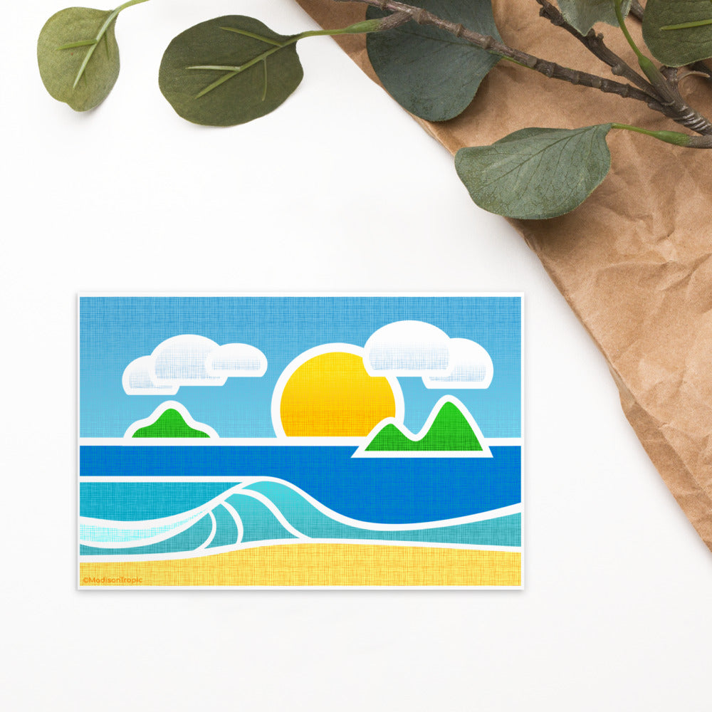 Shorebreak Standard 4x6 Postcard