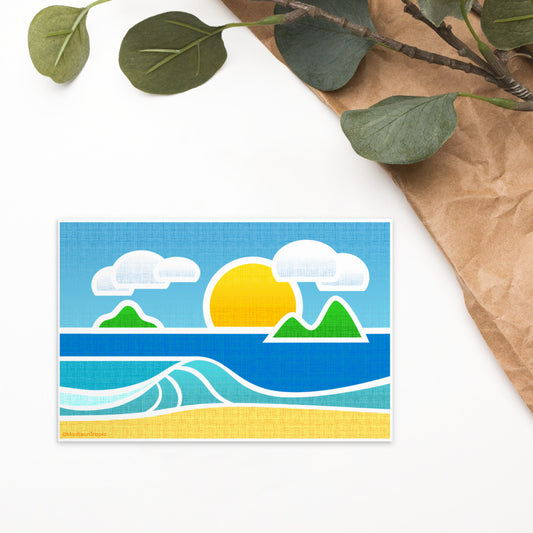Shorebreak Standard 4x6 Postcard