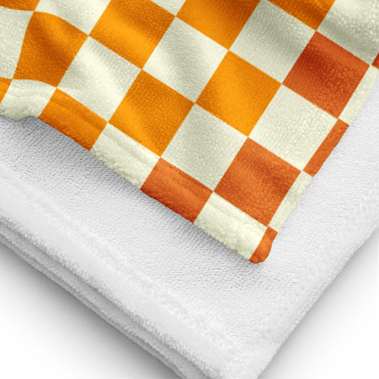 Warm & Cool Checkered Towel