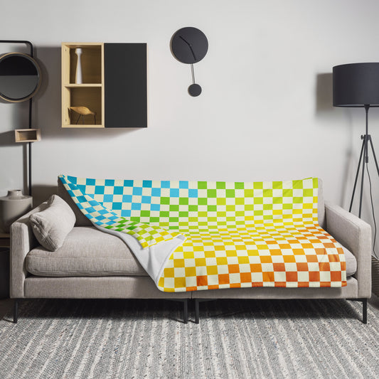 Warm & Cool Check Throw Blanket