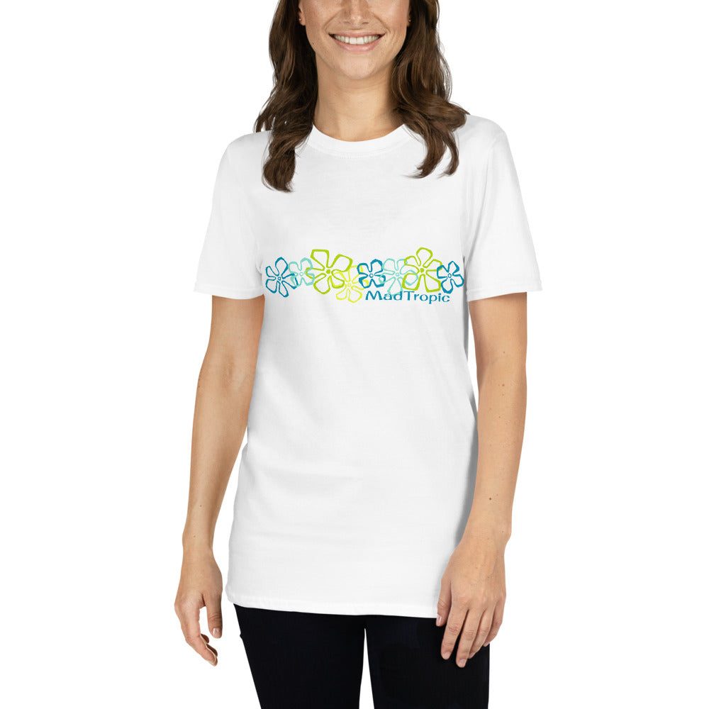 Tropic Groovy Bloom #1 Short-Sleeve Unisex T-Shirt - The Mad Tropic