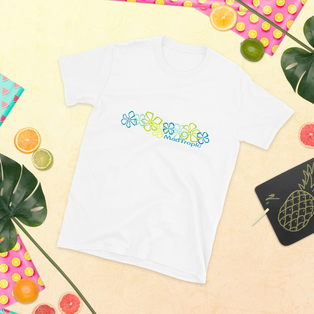 Tropic Groovy Bloom #1 Short-Sleeve Unisex T-Shirt - The Mad Tropic