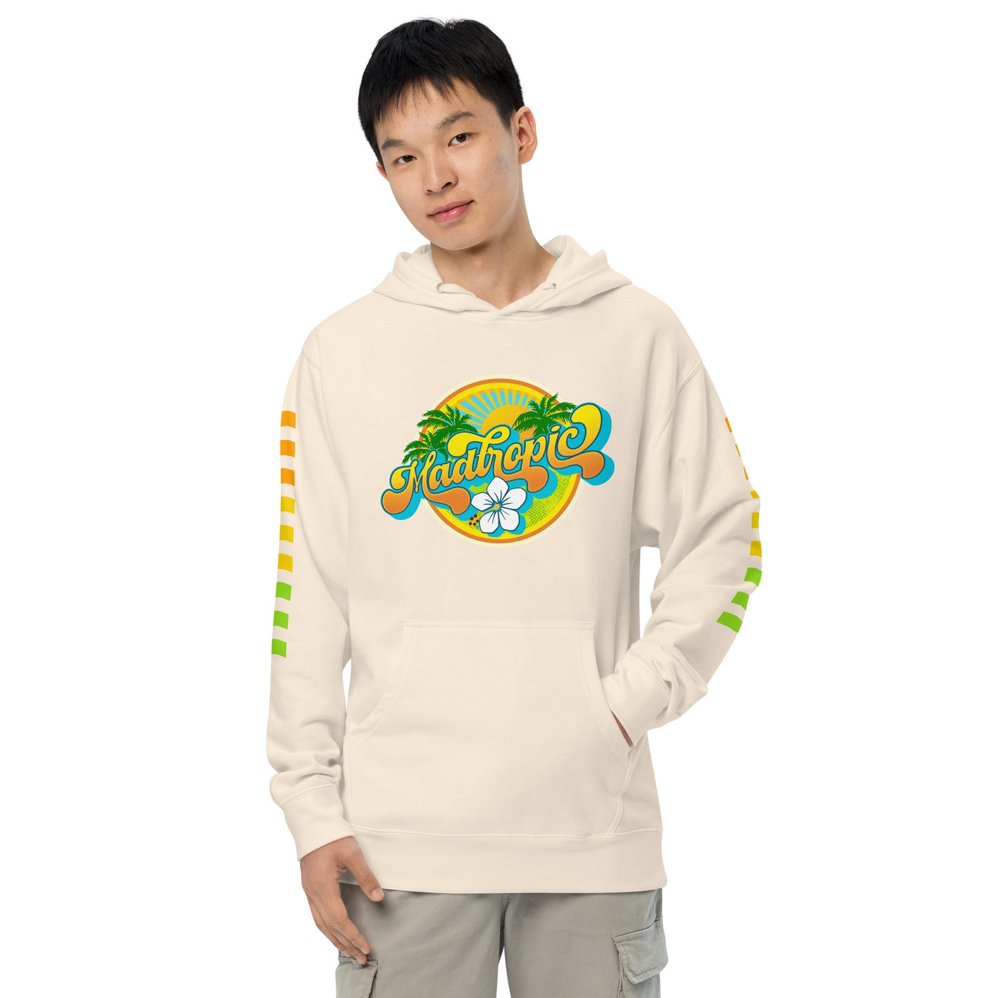 MadTropic Orange Grove Logo Unisex midweight hoodie
