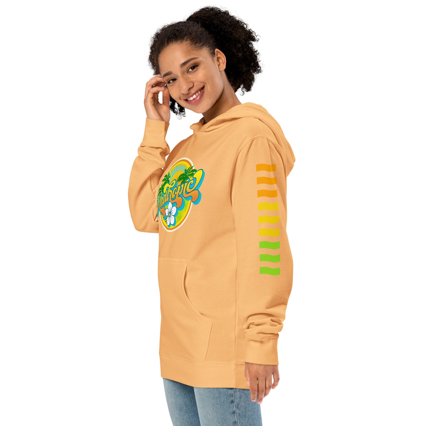 MadTropic Orange Grove Logo Unisex midweight hoodie