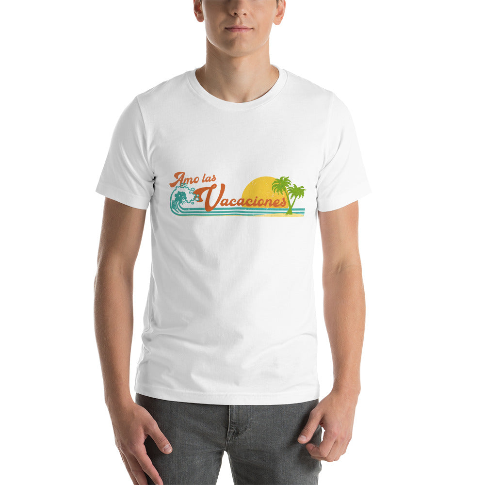 Amo las Vacaciones Unisex t-shirt