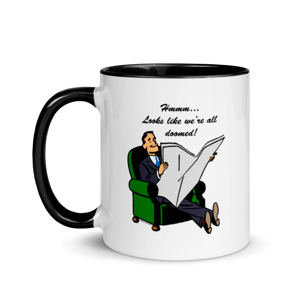News Doom Mug with Color Inside