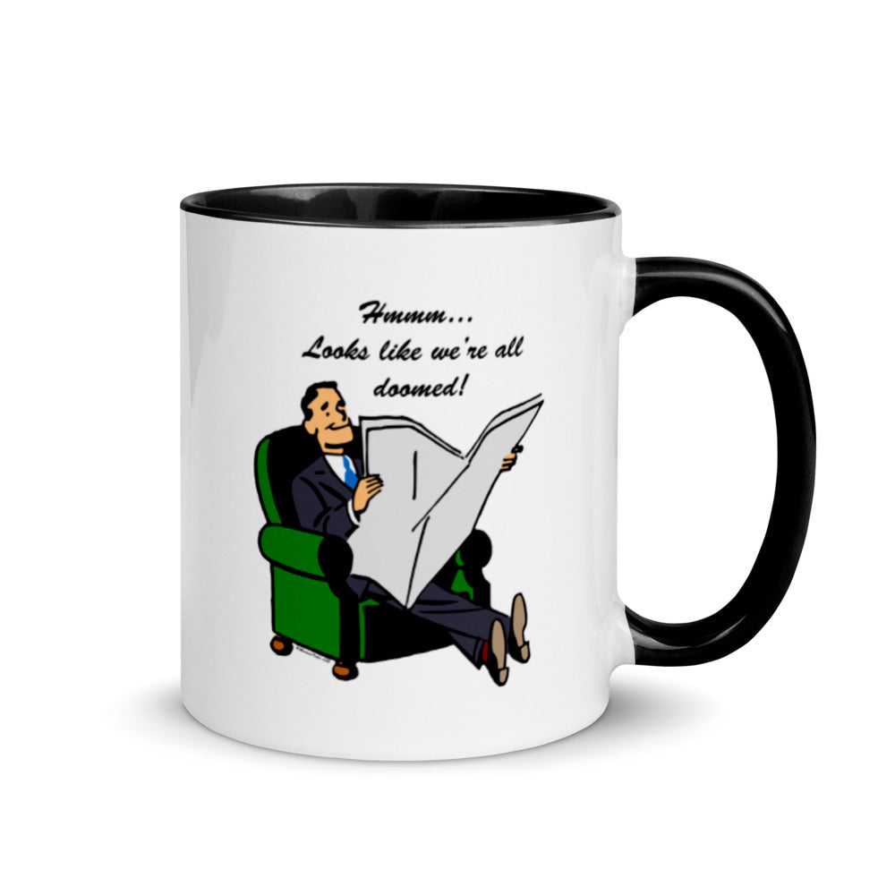 News Doom Mug with Color Inside